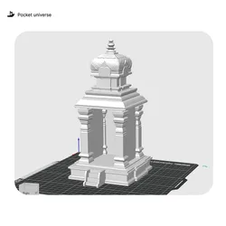 tamil Hindu Temple Mandapam indian gods