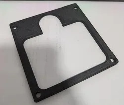Whale Tail Lock Cutout Template