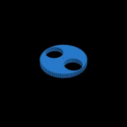 مجاني Tools & Spare Parts STL تنزيل - Engrenagem com furo grande para passagem de bolas - Luiz P Falda Leite