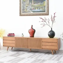 Augustine solid wood living room cabinet