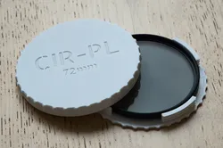 Camera Lens Filter Case - 72mm - fully configurable