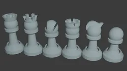 Chess pieces