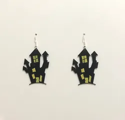 Earring Haunted house halloween