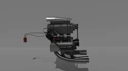 Engine from Porshe 911 Dragster
