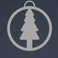 gratuită de Digital Art STL Descărcare - Christmas Tree Ornament - Screxle