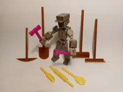 Household goods for "13" Printable Jointed Figures