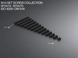 M10 Set Screw Collection M10x10-M10x70 ISO 4029 / DIN 916