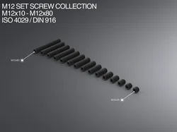 M12 Set Screw Collection M12x10-M12x80 ISO 4029 / DIN 916
