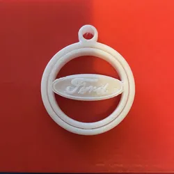 New version - Rotating FORD keychain