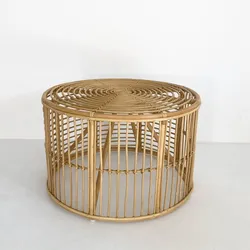 Salon rattan table