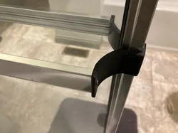 Sliding Shower Door Handle Bracket