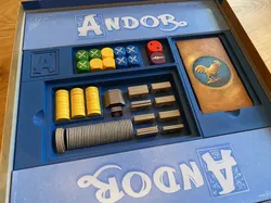 Andor Junior game box organizer
