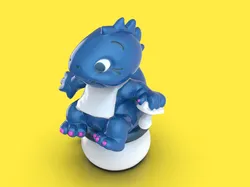 Baby Dragon Surprise Egg Figurine