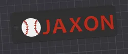 Baseball Bag Tag Jaxon