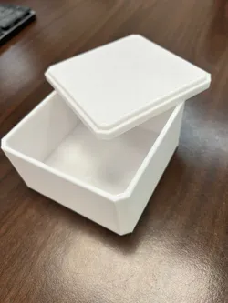 Box with lid CUSTOMIZABLE WITH SIZE AND TEXT!
