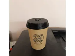 Couvercle tirelire gobelet à café // Lid piggy bank coffee cup