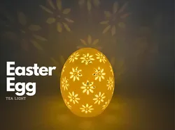 Creality Cloud | Tea Light Easter Egg | ملفات الطابعة ثلاثية الأبعاد