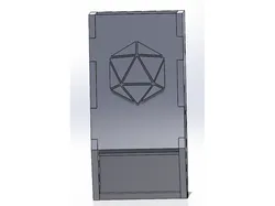 Dice tower addon for ultimate tabletop box