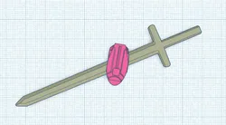 Dummy 13 longsword holder