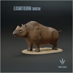 Elasmotherium sibiricum : Standing