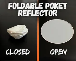 Foldable Pocket Reflector: Your Portable Photography Tool