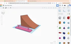 Full Fingerboard Skateboard Skatepark