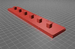 Gridfinity Spark Plug Socket Holder