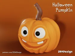 Halloween Pumpkin Keychain