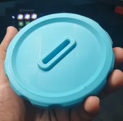 Lid With Coin Slot