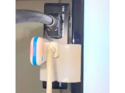 Monitor Mount for KVM switch with F3D for easy customization