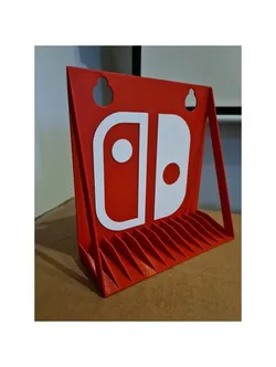 Nintendo Switch games hanger stand wall shelf