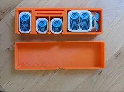 Patchwork game coin holder cover/top