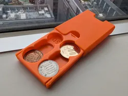 Portable Japanese Yen Coin Case