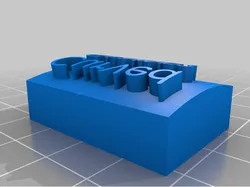 Stamp with PLA?  A test.