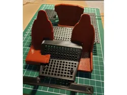 Tamiya Jeep YJ Interieur / Interior