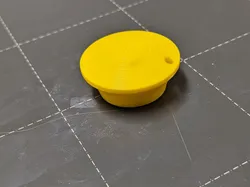 Tent Stake Pusher with Lanyard Hole