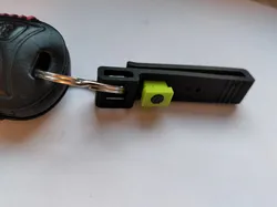 Universal composite clip with magnetic pin