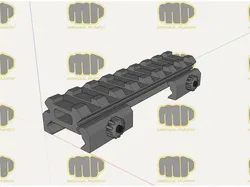 Планка повышающая Veber 016 Weaver - 10mm