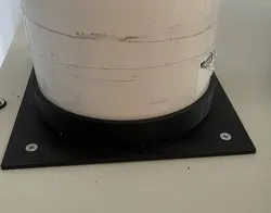 125mm fan /adapter, flange