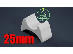 25mm PVC Pixel Spacer Block for 12mm Bullet Pixels