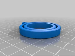 Articulating Blank Keychain
