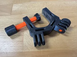 Clamp With Articulated Arm Connector