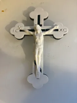 Coptic Cross with Jesus