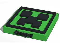 Creeper keychain