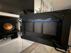 IKEA BESTÅ speaker grille HANVIKEN