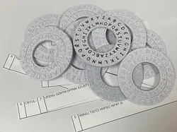 Improved Caesar cipher ring