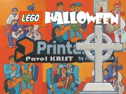 lego halloween headstone