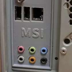 Other STL indir - Заглушка материнской платы MSI K9A2 Neo-F (MS-7388) - Ilyxa ZM