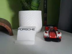 Phone Holder with Porsche Logo