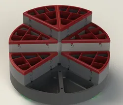 Rangement Modulaire  pour câble basé sur le SMBT